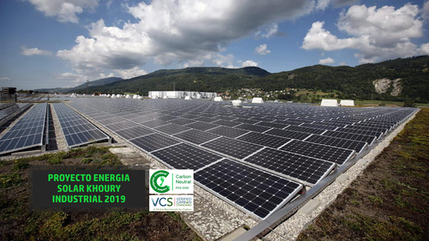 Khoury Industrial instalara 1.5 megavatios de energía solar