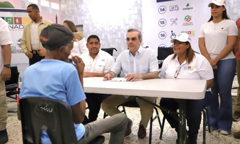 El presidente Luis Abinader da gran impulso a jornadas de inclusión social “Primero Tú” de Propeep